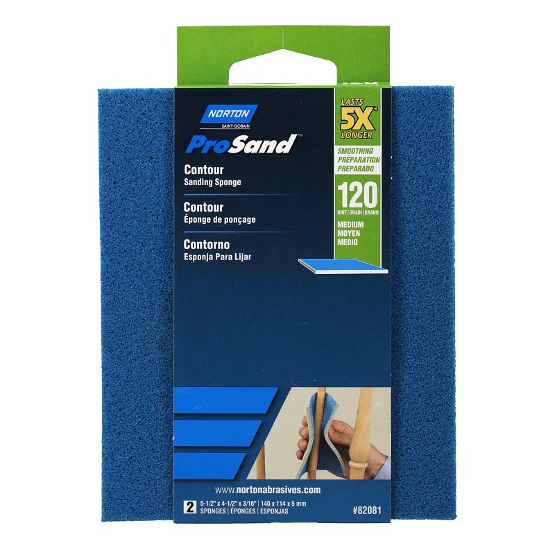 SPONGE SAND CONTOUR 120GRIT
