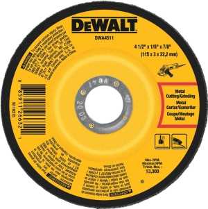 4-1/2X1/8X7/8 METAL GRINDING