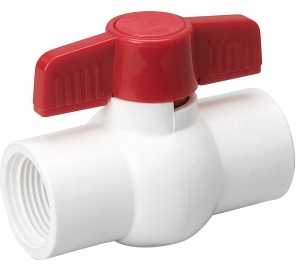 BALL VALVE SCH40 PVC 3/4IPS
