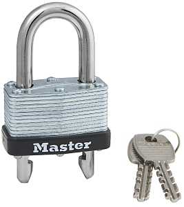 PADLOCK STL KD WARDED 1-3/4IN