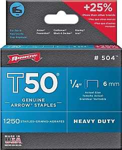 STPLS T50 1250PK 1/4IN