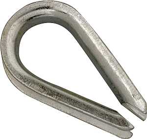 CABLE THIMBLE ZINC 3/16