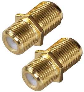 CONNECTOR F COAX FEED THROUGH