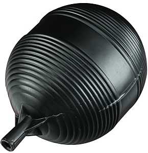 TOILET TANK FLOAT BALL BLACK
