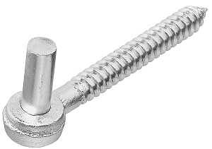 HOOK SCREW STEEL 3/4X6IN ZINC