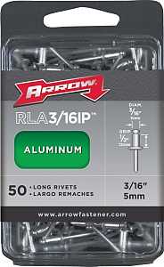 RIVET LONG ALUM 3/16X1/2IN