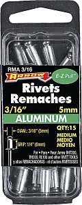 RIVET MEDIUM ALUM 3/16X1/4IN