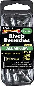 RIVET SHORT ALUM 3/16X1/8IN