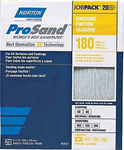 SANDPAPER AL OXD 180GRT 9X11IN