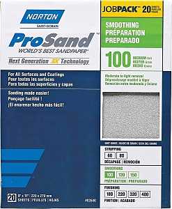 SANDPAPER AL OXD 100GRT 9X11IN
