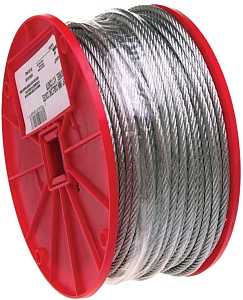 CABLE UNCOATED 3/32X500FT