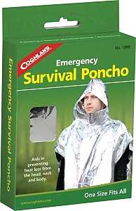 PONCHO EMERGENC SURVIVL ONE SZ