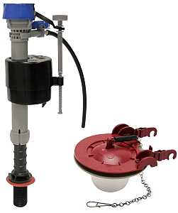 KIT FILL VALVE W/3IN FLAPPER
