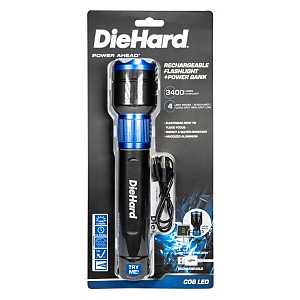 FLASHLIGHT RECHRG USB 3400LM