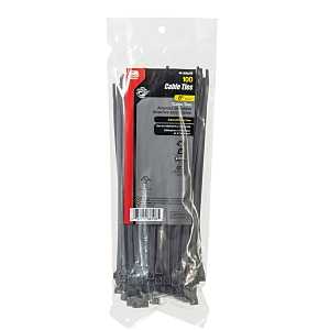 CABLE TIE 8IN UV BLACK