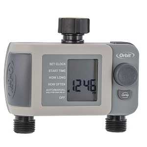 TIMER FAUCET HOSE PROG 2-OUTLT
