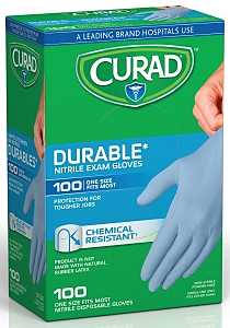 GLOVES NITRILE CURAD L'XL