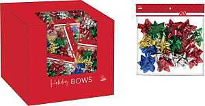 GIFT BOW TRADITIONAL PLSTC 3IN