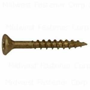 DECK SCREW EXT TAN NO9X1-1/2IN