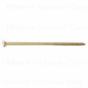 DECK SCREW STAR TAN NO12 X 6IN