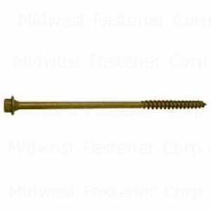 TIMBER SCREW HEX TAN 5/16X12IN