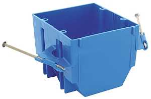 BOX OUTLET PVC 2G NEW WRK NAIL