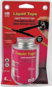 TAPE LIQ ELEC 4OZ BLK