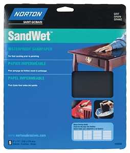SANDPAPER W/D UF 600GRT 9X11IN
