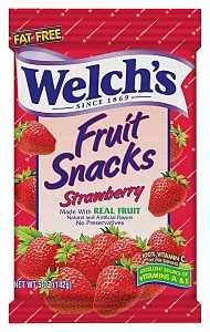 FRUIT SNACKS STRW WELCHES 5OZ