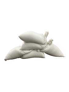 SAND BAG 14X26IN 50LB WHITE
