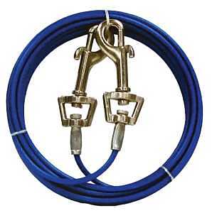 TIE OUT DOG MEDIUM 20 FOOT PDQ