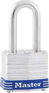 PADLK LAMI STL KD VCLR 1-1/2IN