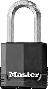 PADLOCK STEEL 1-1/2IN VRTCL KD
