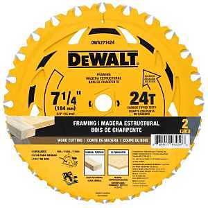 BLADE SAW CIRC 24TPI 7-1/4IN