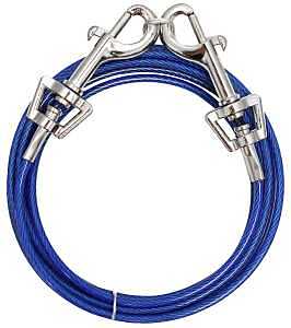 TIE OUT DOG MEDIUM 10 FOOT PDQ