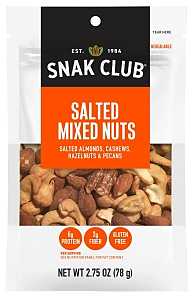 SNACK SALTED MIXED NUT 2.75OZ