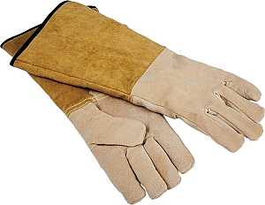 GLOVES FIREPLACE 16IN COWHIDE