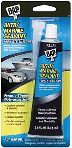 SEALANT SILI RUBB CLEAR 2.8OZ