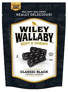 LICORICE BLK STAND UP BAG 10OZ