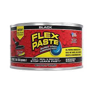 FLEX PASTE BLACK 1LB JAR