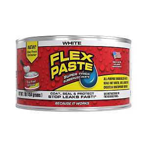 FLEX PASTE WHITE 1LB JAR