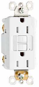 RCPTCL GFCI/NLT TR DPX WHT 15A