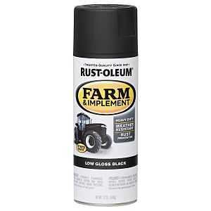 SPRAY PAINT LOW GLOSS BLK 12OZ
