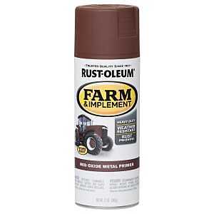 SPRAY PNT RED OX MTL PRMR 12OZ