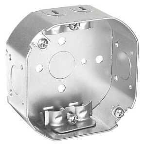 OCTAGON BOX NM CLAMP 4X1-1/2IN