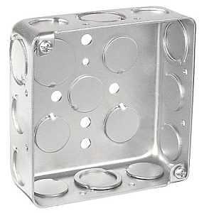 SQUARE BOX 4X1-1/2 1/2-3/4 KO