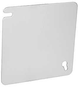 SQUARE BLANK COVER FLAT 4IN