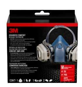 RESPIRATOR PAINT SPRY 7500 MED