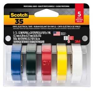 ASST COLORED ELECTRICAL TAPE